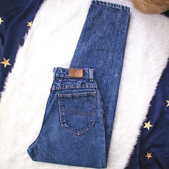 Lee Denim - ⋆ lee acid wash mom jeans